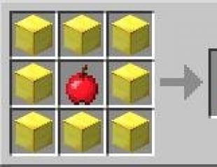 Как в Майнкрафте сделать золотое яблоко, и для чего оно нужно?